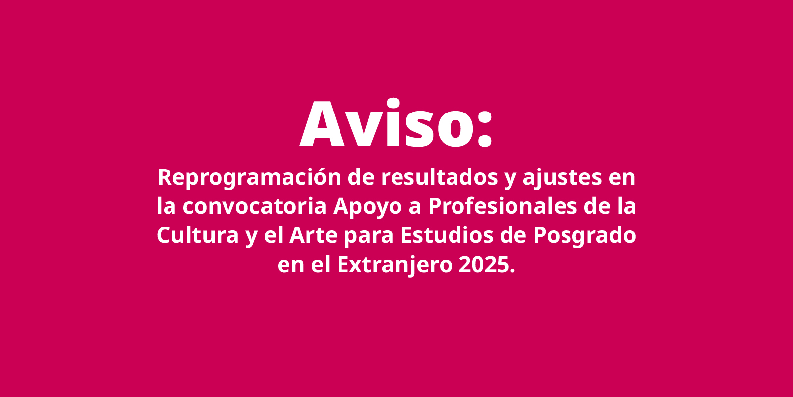 Consulta las nuevas fechas y el tabulador actualizado.